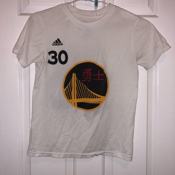 adidas Tops - Warriors 2017 Chinese New Year Curry t-shirt adidas Tops - Warriors 2017 Chinese New Year Curry t-shirt